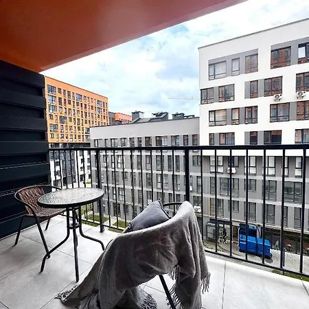 Premium New Building Stryyska 45g Lägenhet *